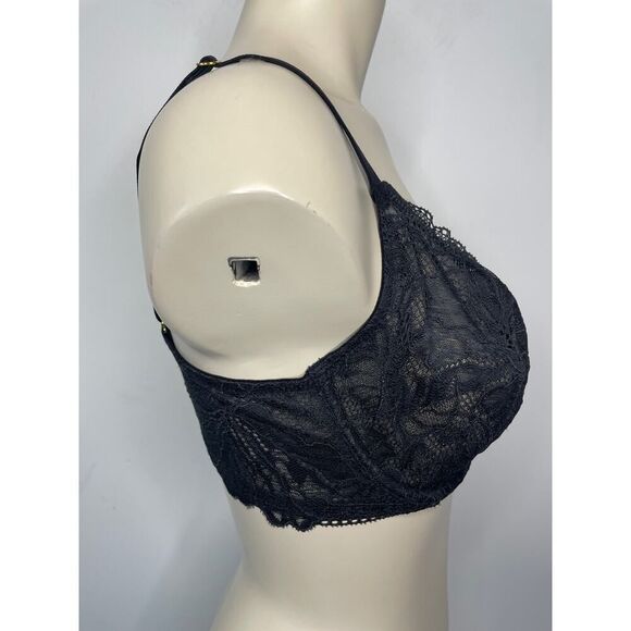 Victoria's Secret Women's Size 34E Bra Black Unlined Adjustable Straps NWOT - Picture 5 of 7